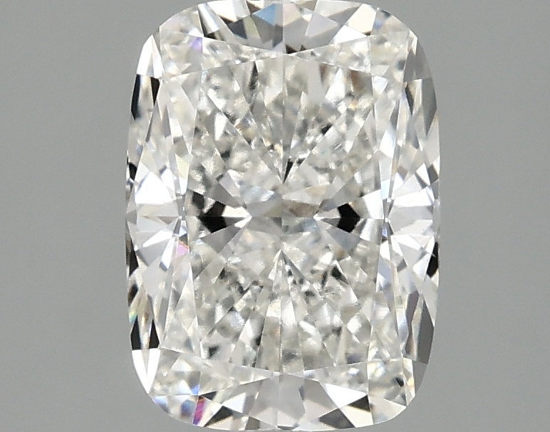 2.05 carat cushion lab-grown diamond