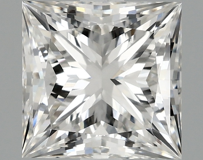2.00 carat princess lab-grown diamond