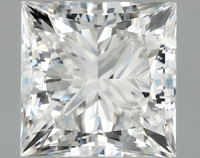 2.50 carat princess lab-grown diamond
