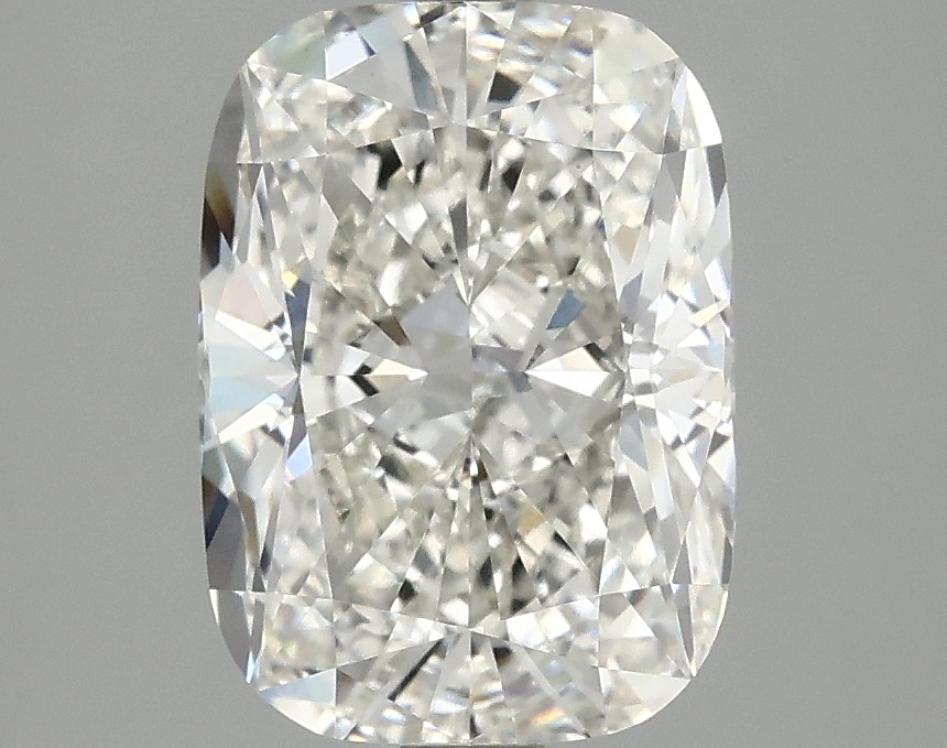 2.87 carat cushion lab-grown diamond