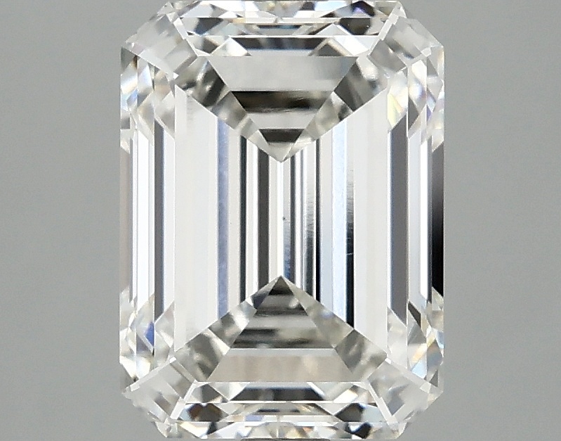3.08 carat emerald lab-grown diamond