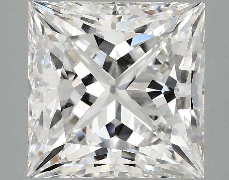 2.51 carat princess lab-grown diamond