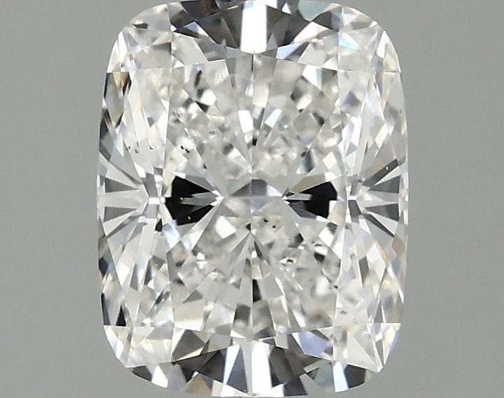 2.02 carat cushion lab-grown diamond