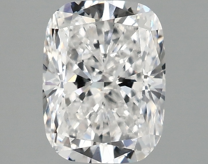 2.02 carat cushion lab-grown diamond