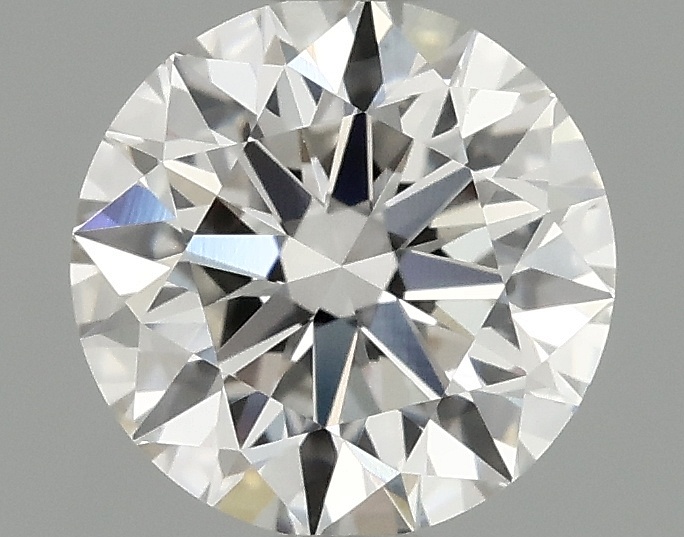 1.08 carat round lab-grown diamond