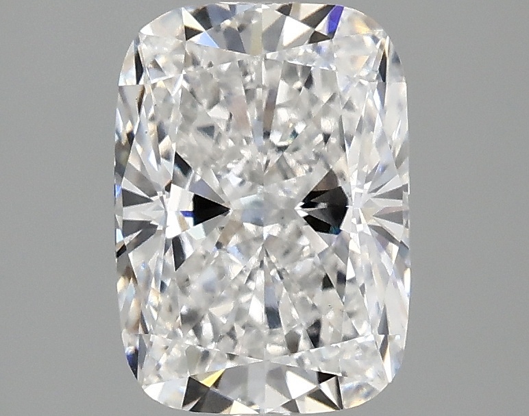 2.01 carat cushion lab-grown diamond