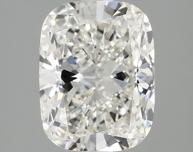 2.01 carat cushion lab-grown diamond