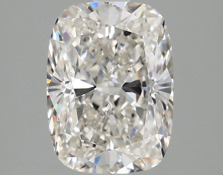 2.02 carat cushion lab-grown diamond