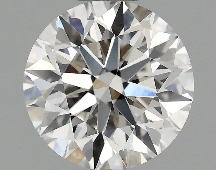 1.08 carat round lab-grown diamond