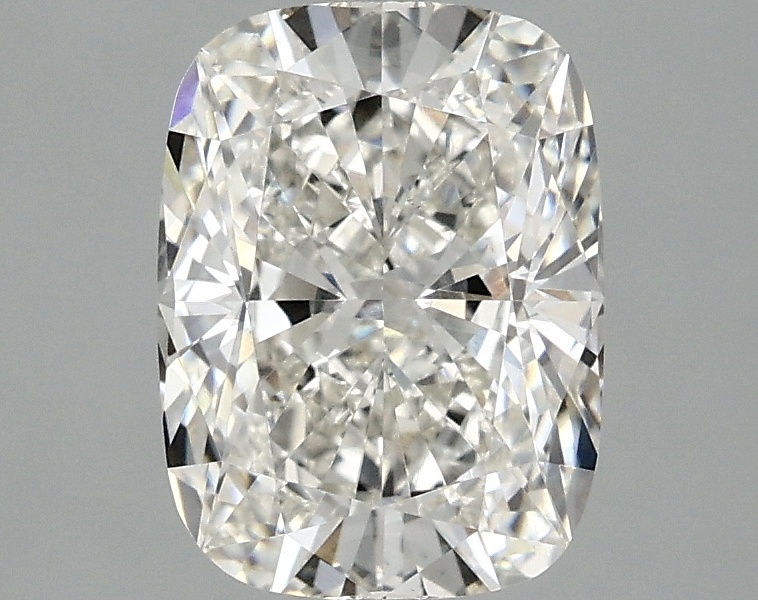 2.04 carat cushion lab-grown diamond
