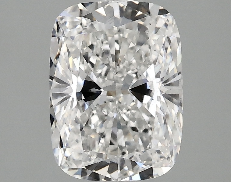 2.01 carat cushion lab-grown diamond