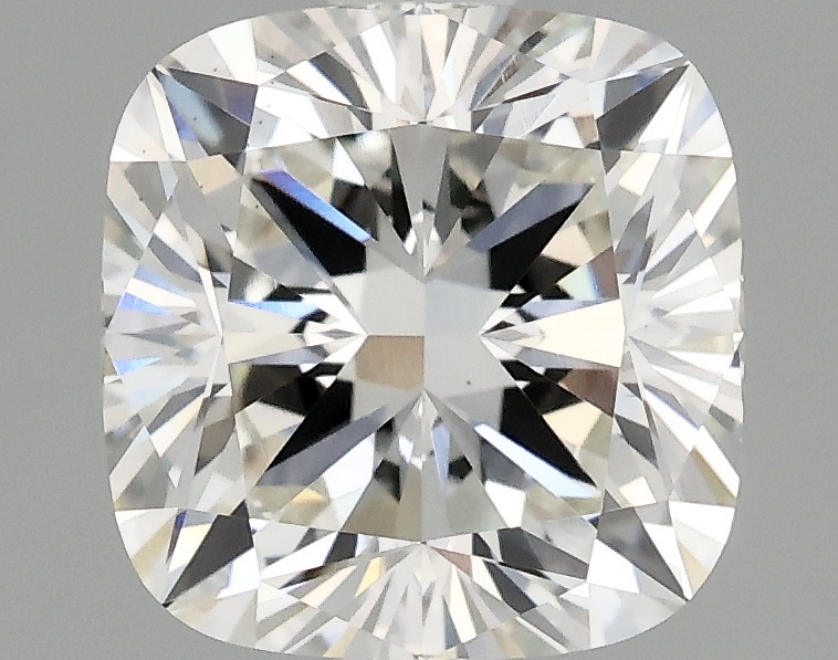 2.01 carat cushion lab-grown diamond