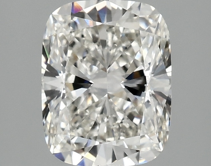 2.05 carat cushion lab-grown diamond