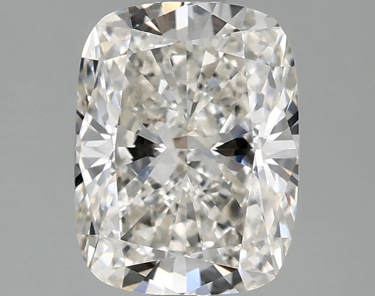 2.02 carat cushion lab-grown diamond