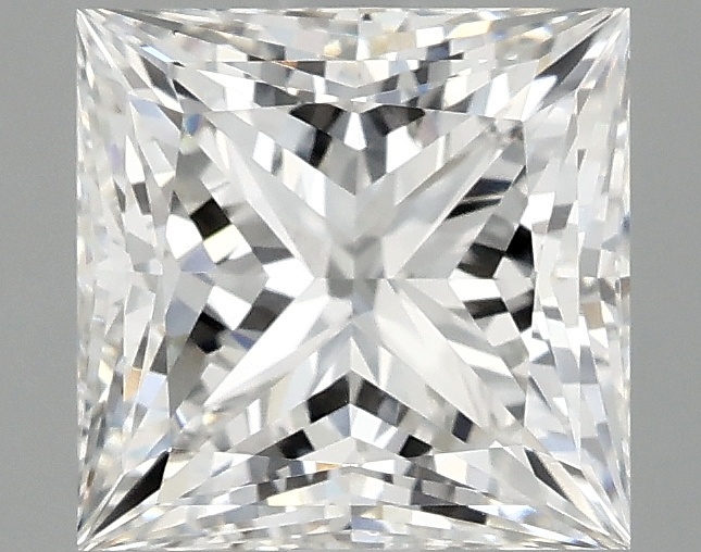 2.52 carat princess lab-grown diamond