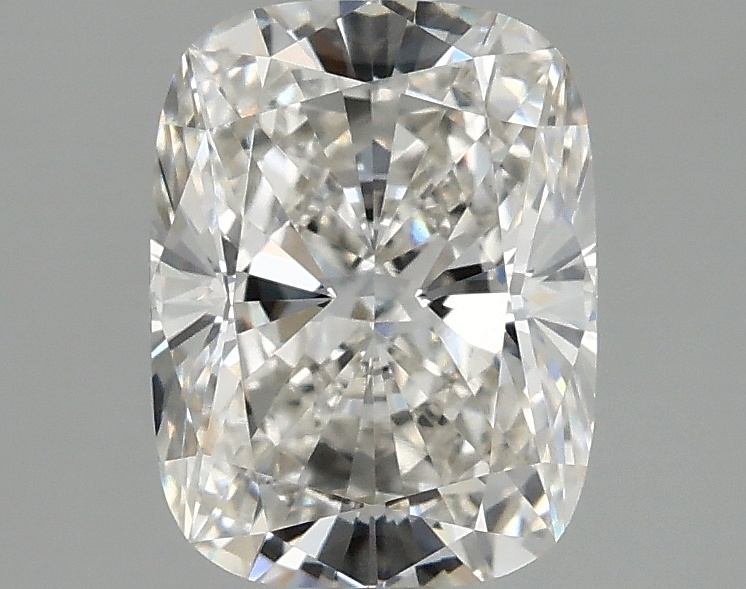 2.04 carat cushion lab-grown diamond