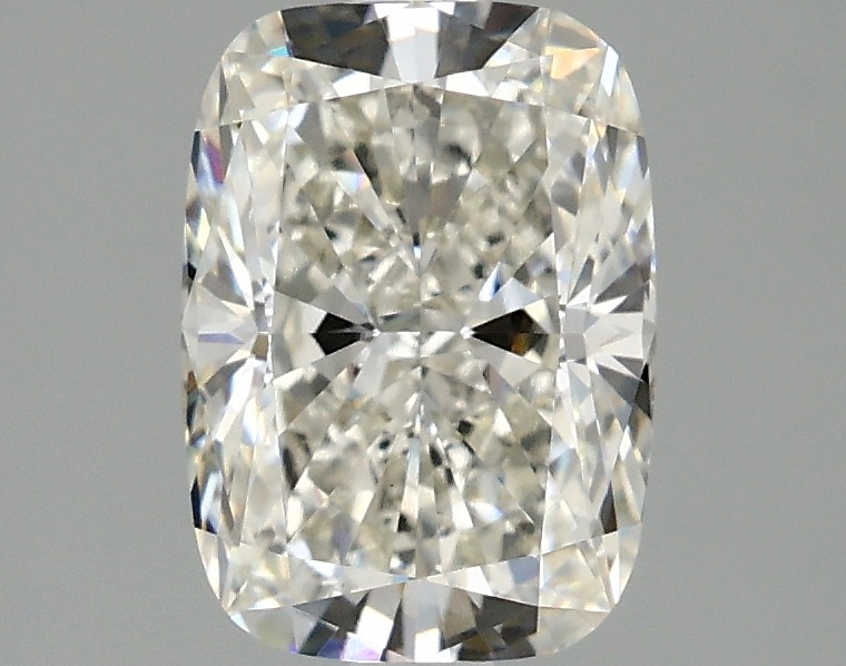 2.01 carat cushion lab-grown diamond