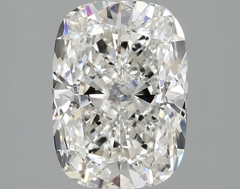 2.07 carat cushion lab-grown diamond