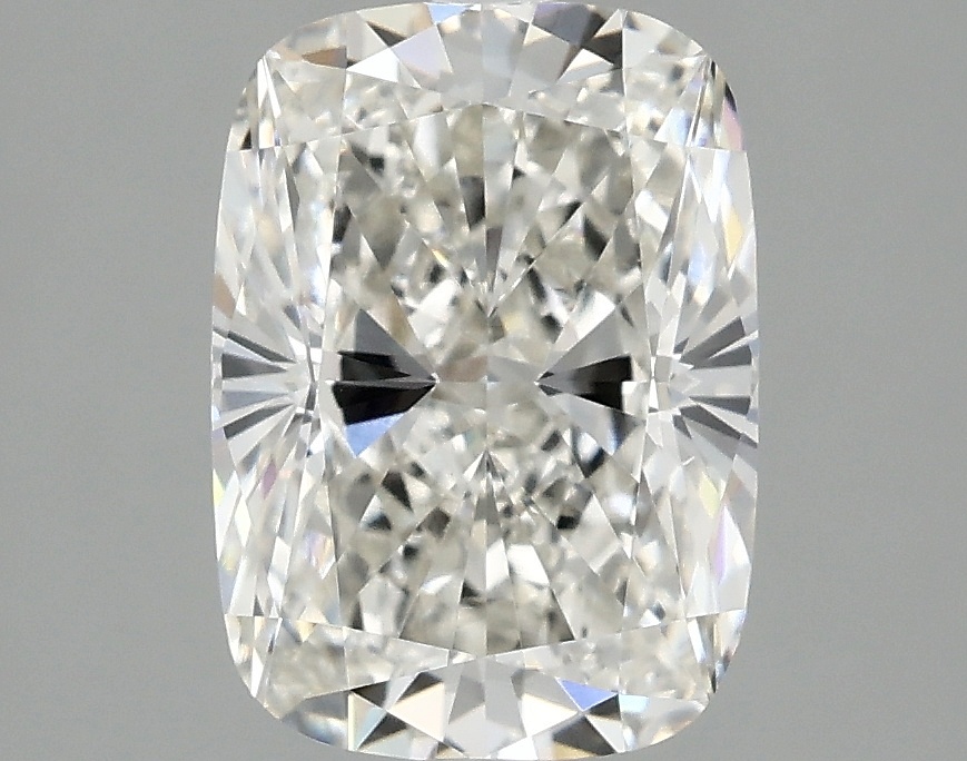 2.04 carat cushion lab-grown diamond