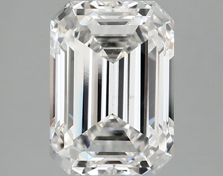 2.54 carat emerald lab-grown diamond