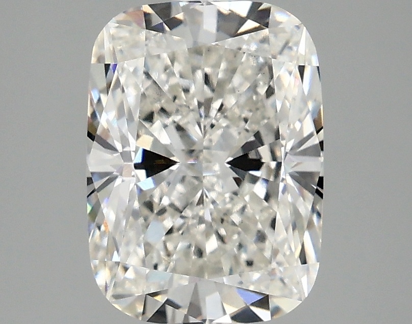 2.51 carat cushion lab-grown diamond