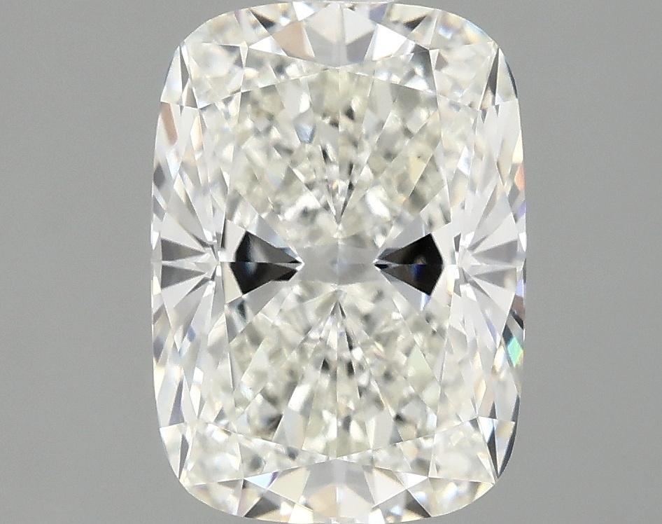 2.05 carat cushion lab-grown diamond
